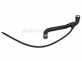 Genuine Mercedes 2045010382, A2045010382 Radiator Coolant Hose; Upper Left - Mercedes 3 Genuine Mercedes 2045010382, A2045010382 Radiator Coolant Hose; Upper Left - Mercedes
