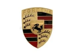 Genuine Porsche 90155921020 Emblem; Porsche Crest Hood Badge - Porsche | 90155921026