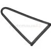O.E.M. 91154303601 Side Window Seal; Right Rear Stationary Quarter Glass Seal - Porsche | 95543279001 W01331645823 -auto parts store 91154303601