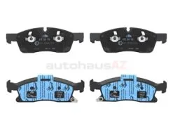 ATE Ceramic 0074208120, LD7282 Brake Pad Set; Front - Mercedes