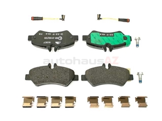 ATE 0084205120, 603837 Brake Pad Set; Rear - Mercedes | 0044206920 9064230400 3 ATE 0084205120, 603837 Brake Pad Set; Rear - Mercedes | 0044206920 9064230400