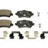 ATE 31445796, 602736 Brake Pad Set; Rear - Volvo