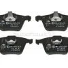 ATE 31687101, 607188 Brake Pad Set; Front - Volvo