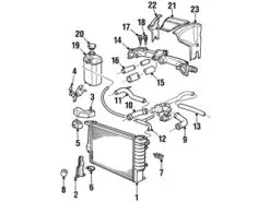 Genuine BMW 11531715843 Coolant Pipe - BMW