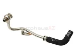 Genuine BMW 11537577015 Turbocharger Coolant Line; Left - BMW