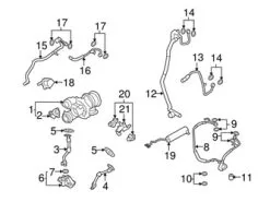 Genuine BMW 11537591223 Coolant Hose; Right - BMW