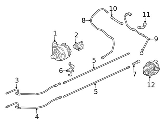 Genuine BMW 17128487016 Radiator Coolant Hose 3 Genuine BMW 17128487016 Radiator Coolant Hose