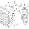Genuine BMW 17128654853 Radiator Coolant Hose - BMW -auto parts store BM 17128654853