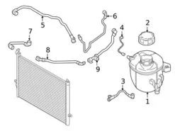 Genuine BMW 17128678498 Radiator Coolant Hose - BMW