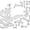 Genuine BMW 31108053324 Control Arm; Front Right Upper - BMW -auto parts store BM 31108053324