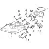 Genuine BMW 63127165665 Headlight Assembly; Left - BMW | 63126925953 -auto parts store BM 63127165665