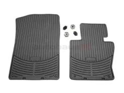 Genuine BMW 82110305566 All-Weather Rubber Floor Mats; Black; 2-Piece; Front - BMW
