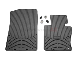 Genuine BMW 82110305566 All-Weather Rubber Floor Mats; Black; 2-Piece; Front - BMW 3 Genuine BMW 82110305566 All-Weather Rubber Floor Mats; Black; 2-Piece; Front - BMW