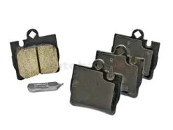 Akebono Euro D8848EUR, EUR848 Brake Pad Set; Rear - Mercedes | 0034201920 0044209420