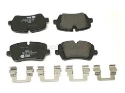 Hella Pagid LR079910, 355020361 Brake Pad Set; Rear - Land Rover