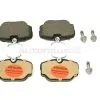 Jurid SFP500130, 573067J Brake Pad Set; Rear - Land Rover