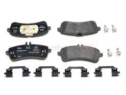 Genuine Mercedes 0004203700, A0004203700 Brake Pad Set; Rear - Mercedes | 0004204504