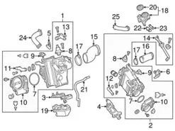 Genuine Mercedes 1772000058 Engine Coolant Overflow Hose - Mercedes