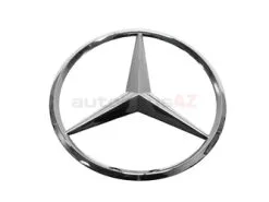 Genuine Mercedes 2128170016, A2128170016 Emblem; Trunk Star - Mercedes