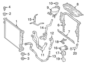 Genuine Mercedes 2185013482 Coolant Hose - Mercedes | 2185010682 2185013082 3 Genuine Mercedes 2185013482 Coolant Hose - Mercedes | 2185010682 2185013082