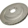 Genuine Mercedes 2314230212, A2314230212 Disc Brake Rotor; Rear - Mercedes
