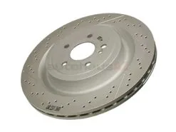 Genuine Mercedes 2314230212, A2314230212 Disc Brake Rotor; Rear - Mercedes