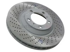 VNE 99735140990, 8527 Disc Brake Rotor; Front Left; Directional - Porsche