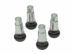 Genuine Porsche 00004460100 Tire Valve Stem Set; With Porsche Crest On Caps - Porsche | 00004460000