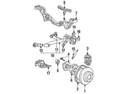 Genuine Porsche 92833106509 Wheel Bearing And Hub Assembly; Left, Right - Porsche | 92833106506