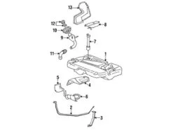 Genuine Porsche 94120116511 Expansion Tank/Coolant Reservoir - Porsche | 94120116510