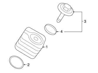 Genuine Porsche 95510702103 Oil Cooler - Porsche | 95510702100 95510702101 95510702102 3 Genuine Porsche 95510702103 Oil Cooler - Porsche | 95510702100 95510702101 95510702102