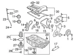Genuine Porsche 95510706800 Oil Dip Stick - Porsche