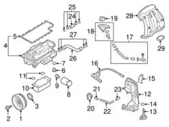 Genuine Porsche 9A110662692 Coolant Pipe - Porsche | 9A110662690 9A110662691