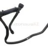 Genuine Land Rover LR012615 Radiator Coolant Hose; Radiator To Thermostat - Land Rover