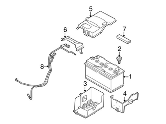 Genuine Volvo 30772226 Battery - Volvo | 9139837 3 Genuine Volvo 30772226 Battery - Volvo | 9139837