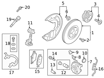 Genuine Volvo 32217561 Disc Brake Rotor; Front - Volvo 3 Genuine Volvo 32217561 Disc Brake Rotor; Front - Volvo