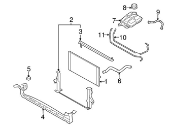 Genuine Volvo 36000378 Radiator - Volvo 3 Genuine Volvo 36000378 Radiator - Volvo