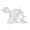 Genuine Volvo 36012619 Alternator - Volvo | 36001341 1 Genuine Volvo 36012619 Alternator - Volvo | 36001341 -auto parts store VO 36012619