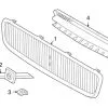 Genuine Volvo 8620343 Grille - Volvo 2 Genuine Volvo 8620343 Grille - Volvo -auto parts store VO 8620343